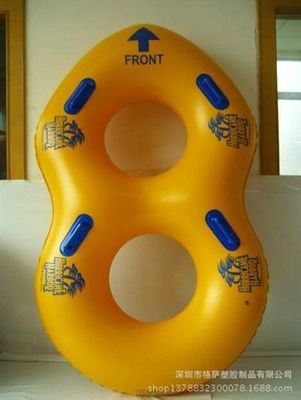 高弹力耐寒PVC 8字形滑雪圈 价格低廉，品质保证